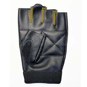Gants de musculation professionnels Olive Greens avec rembourrage amélioré de la paume |   Poignée antidérapante de qualité supérieure pour un équipement de musculation ultime - Product Image 4