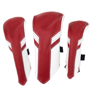 Fundas de golf personalizadas al por mayor con logotipo, de cuero PU impermeable, para driver, fairway wood e híbridos, para venta en línea. - Product Image 1