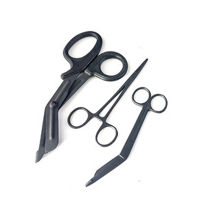 Trauma Shears Combo Pack Holster Tactical Silver Heavy Duty Manual Stainless Steel EMS Paramedic <b>Ambulance</b> Rescue Medical - Product Image 3