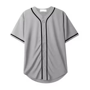 Camiseta de Béisbol de Manga Corta con Logotipo de Equipo Deportivo, Impresión por Transferencia de Calor, Nueva Llegada, Personalizable para Venta en Línea, Mejor Precio - Product Image 1