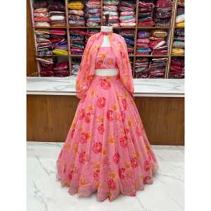 Belle tenue de soirée de style fantaisie Lehenga Choli pour robes de bal - Product Image 2