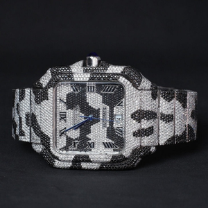 Brand New High Quality Iced Out Lab Grown <b>Watch</b> Colorless Diamond <b>Watch</b> for <b>Men</b> Best Quality Wholesale Price - Product Image 5