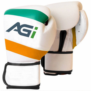 Guantes de Boxeo de Cuero de Alta Calidad con Cierre Ajustable de Velcro, Personalización de Marca, Unisex, para Entrenamiento Profesional de Sparring - Product Image 1