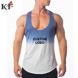 KEVEN IMPEX Latest Design Gym Fitness Bodybuilding Men Muscle Workout Tank <b>Top</b> Print Your Own Design Spandex/Cotton/Polyester - Product Image 4