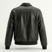 Veste en similicuir tendance ProudNest, coupe classique, durable, confortable, élégante, vêtement d'extérieur décontracté