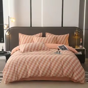 Parures de lit Queen Size 3 pièces, couette imprimée moderne, prix abordable - Product Image 2