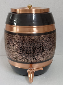 Copper Eco-Friendly Modern Drinking Water Dispenser Handmade Storage Container Smooth Flow Faucet Commercial Kitchen Restaurant - Product Image 1
