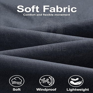Wholesale Price 100% Cotton Premium Quality Breathable Eco-Friendly <b>Men's</b> Casual Winter <b>Jacket</b> with Front Logo Customizable - Product Image 6