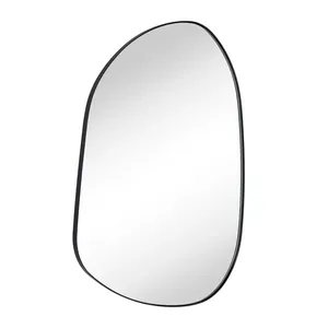 Irregular Shape Glass <b>Wall</b> Mirror Minimalist Abstract Design for Living Room Home Decor Single Piece - Product Image 4