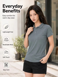 Tissu extensible léger et doux en Spandex/Coton pour chemises pour femmes et hommes, idéal pour le quotidien, le travail, les sorties du week-end, respirant, séchage rapide, écologique - Product Image 2
