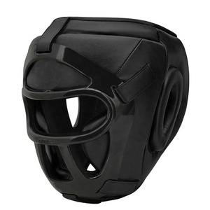 Protège-tête en cuir de vachette de haute qualité 2026 pour entraînement de boxe professionnel, vente en gros, pour sparring et entraînement - Product Image 1