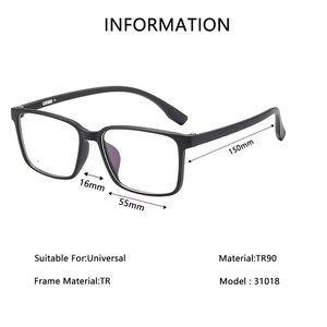 กรอบแว่นสายตาผู้ชายกรอบโลหะแบบคลาสสิกคละแบบ - Product Image 3