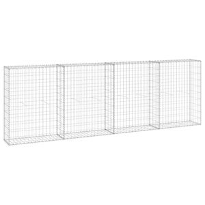 Muro in gabbioni di acciaio zincato con coperture 300x300x100 cm Strutture in acciaio - Product Image 2