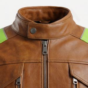 Chaqueta de Motociclista de Cuero Genuino para Hombre de la Mejor Calidad, Nueva Colección de Invierno, Chaquetas de Motocicleta con Protecciones Desmontables Personalizadas - Product Image 4