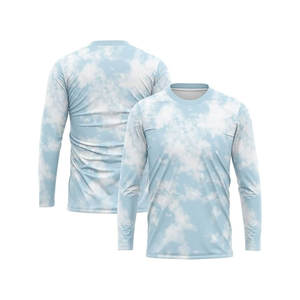 Camiseta Deportiva de Manga Larga Sublimada Personalizada de Excelente Calidad al por Mayor, Camiseta de Rendimiento de Secado Rápido - Product Image 5