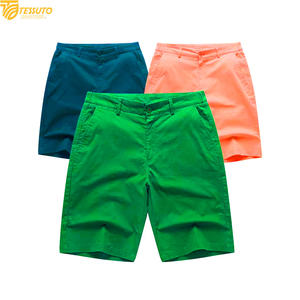 Shorts Chino Homme Slim Fit en Coton et Spandex Extensible, Tissu Sergé, Idéal Été, Meilleures Ventes 2026, Personnalisable avec Logo, Vente en Gros - Product Image 2