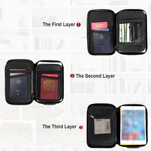 US Warehouse - 3-Layer Fireproof & saco de documentos à prova d'água com Lock - Secure Business/Home File Organizer - Product Image 4