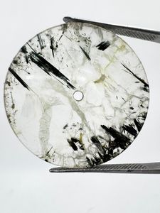 หน้าปัดนาฬิกาเพรนีตธรรมชาติแบบแบน ขนาด 31.50 มม. หนา 0.7 มม. รูตรงกลาง 2 มม. - Product Image 2