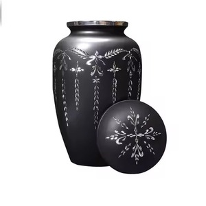 Urna Funeraria de Primera Calidad para Cremación, Modelo Black Sunset Hummingbird Silhouette, para Uso en Funerarias - Product Image 6