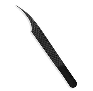 Pinzas para Pestañas Ovexa Quirúrgicas OS-ELT-0009 con Logotipo Personalizado, Acero Inoxidable Arcoíris, Punta Curva de 10 mm, Punta Fina y Suave de Precisión - Product Image 3