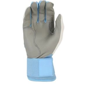 Gants de gardien de but en cuir de haute qualité à prix de gros, couleur unie, respirants, pour le football – Vente chaude - Product Image 3