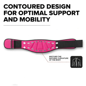 Cinturón de Neopreno para Levantamiento de Pesas, para Sentadillas, Peso Muerto y Thrusters, Unisex, 6 Pulgadas de Grosor, Múltiples Colores, Protección Profesional - Product Image 2