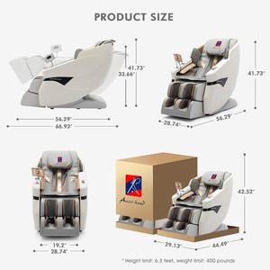 Silla de Masaje Reclinable de Alta Calidad al por Mayor, Silla de Masaje Corporal Completo con Control Remoto, Silla de Masaje Elegante y Popular - Product Image 2