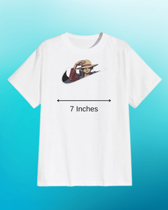 Camiseta de Hombre de Algodón Tejido de Alta Calidad, Talla Grande, Manga Corta, Cuello Redondo, Logotipo Frontal, Estilo Hip Hop - Product Image 2