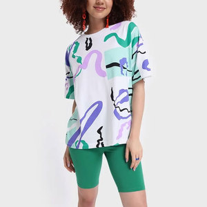 Camiseta sin Mangas de Algodón Suave para Mujer, Colección Tie Dye, Moda de Verano, Secado Rápido, Totalmente Personalizable - Product Image 1