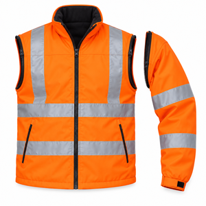 Veste de sécurité électrique haute visibilité, gilet de travail réfléchissant, vêtements de protection pour les travailleurs de maintenance, veste de sécurité - Product Image 3