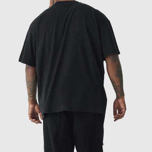 Camisetas Extra Grandes de Algodón de Alta Calidad, Camisetas con Estampado Puff, Camisetas Deportivas de Gran Peso, Camisetas Personalizadas con Estampado 3D para Hombre - Product Image 2