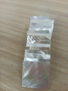 Factory Wholesale Natural <b>MOP</b> Square Pieces 36mm for Furniture Inlay - Product Image 1