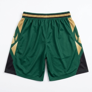 Maillot de basket-ball personnalisé de haute qualité, vert, col en V, unisexe, sans manches, en polyester, imprimé avec le nom de l'équipe, uniforme - Product Image 6