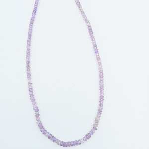 Cuentas de amatista facetada en forma de rondel, hilo de 4 pulgadas, 3-6 mm, para fabricación de joyas al por mayor - Product Image 5