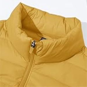 Chaqueta de plumón impermeable para hombre, diseño personalizado OEM, estilo burbuja, gruesa, con capucha y cremallera. - Product Image 4