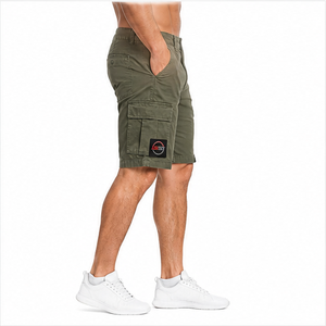 กางเกงยีนส์ขาสั้นผู้ชาย, กางเกงยีนส์ลำลองพร้อมกระเป๋า - Product Image 2