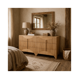 Good Price HAVASU Collection Dresser <b>Drawers</b> Wooden Bedroom Furniture Sustainable Made In Vietnam Factory - Product Image 1