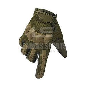 Gants de paintball en cuir respirant, coutures durables, sangle de poignet réglable, fermeture auto-agrippante pour l'entraînement sportif en extérieur - Product Image 4