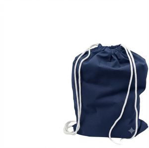 Durable Eco-Friendly Soft Large <b>Canvas</b> <b>Drawstring</b> <b>Bag</b> High Quality Custom Logo OEM Service Wholesale Rate - Product Image 1