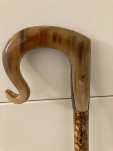 Poignée en corne de buffle naturelle, taille personnalisée, de qualité supérieure, couleur naturelle, pour bâtonnet de vache - Product Image 2