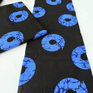 Tissu en Coton Ankara et Imprimé Ciré Africain de Haute Qualité du Sierra Leone à Motifs Vifs pour Vêtements, Artisanat et Pagne - Product Image 4