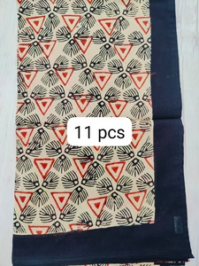 New Arrival Women's Cotton <b>Sarong</b> Hand Block Print Floral Beach Cover up Scarf Breathable Head <b>Wrap</b> for Summer Perfect Gift Her - Product Image 3