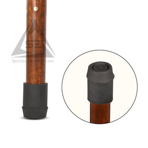 Bâtons de marche en bois massif de qualité supérieure, modernes, légers, durables et antidérapants - Product Image 5