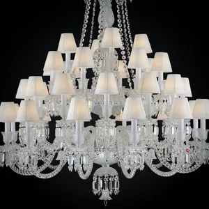 Crystal Chandelier <b>Ceiling</b> Mount Traditional Style Indoor Home Decor <b>Lighting</b> Fixture for Living Room - Product Image 5