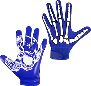 ถุงมือรับบอลอเมริกันฟุตบอล Pro Grip คุณภาพสูง ฝ่ามือเหนียวแน่น สีและโลโก้ปรับแต่งได้ น้ำหนักเบา - Product Image 1