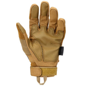 Guantes de Motocicleta de Cuero Vacuno de Alta Calidad, Protección Completa para los Dedos, Color Marrón, para Adultos - Product Image 3