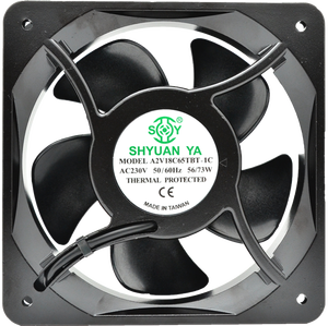 Ventilador de Extracción de Pared de Plástico, 1400 RPM, Alta Temperatura, 230v, Metálico, 80 CFM - Product Image 2