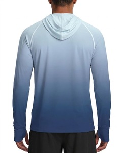 Sudadera con Capucha para Hombre, de Alta Calidad, Sublimada, con Degradado de Color, Manga Larga, Transpirable, UPF 50, Secado Rápido, 100% Poliéster, Camisa de Pesca - Product Image 2