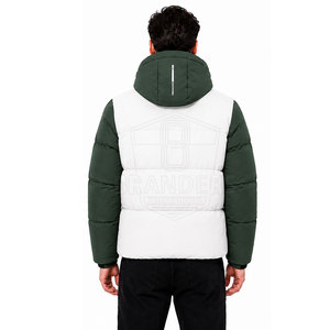 Chaqueta de plumón para hombre, a la moda, ligera, para invierno, diseño acolchado, cómoda, cálida, ideal para actividades al aire libre y uso casual. - Product Image 2