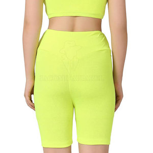 Ensemble short et soutien-gorge de sport pour femmes, fabrication pakistanaise, usage durable, commande en gros, pour clubs de fitness et vêtements de sport. - Product Image 6